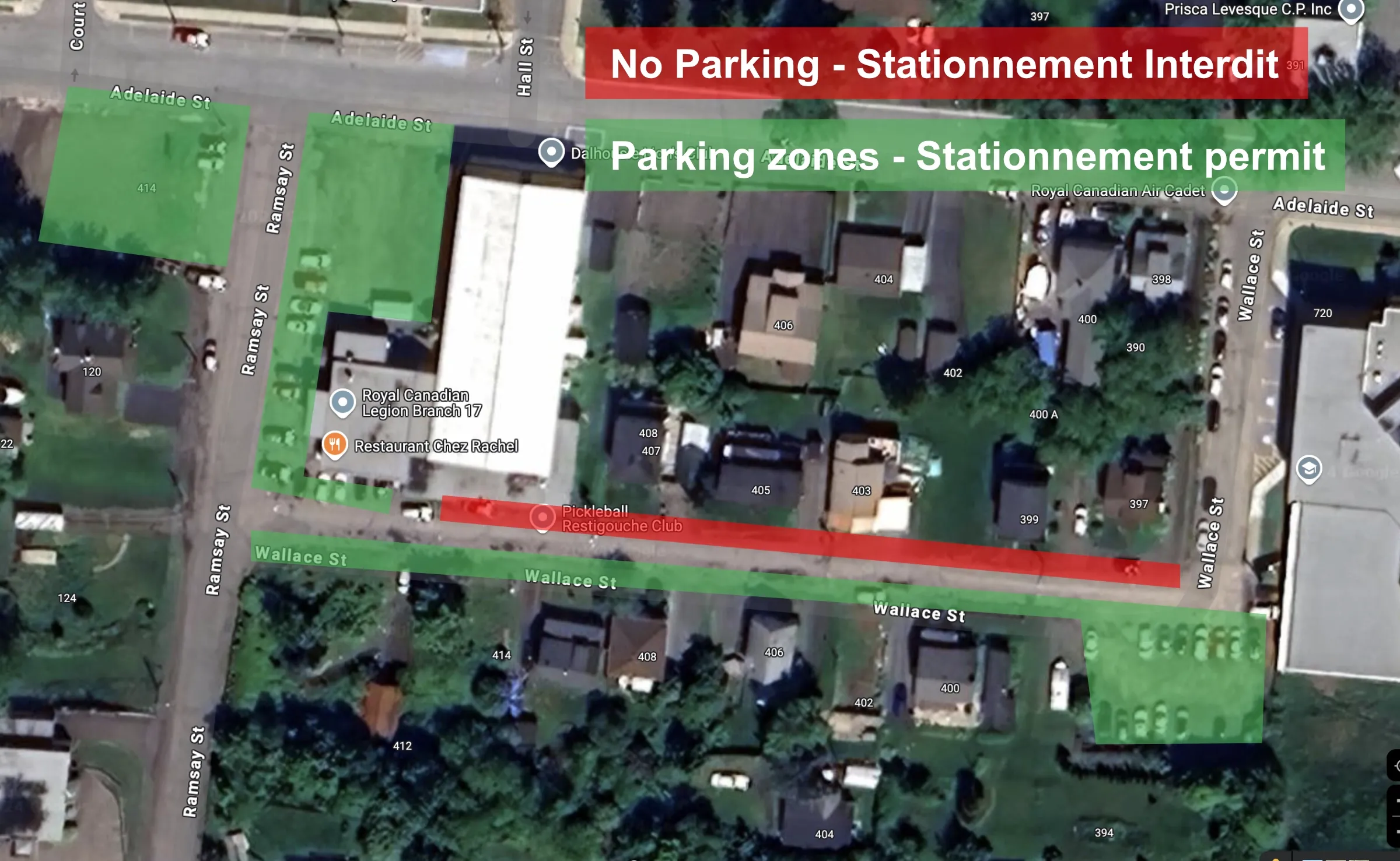 Suggested parking
