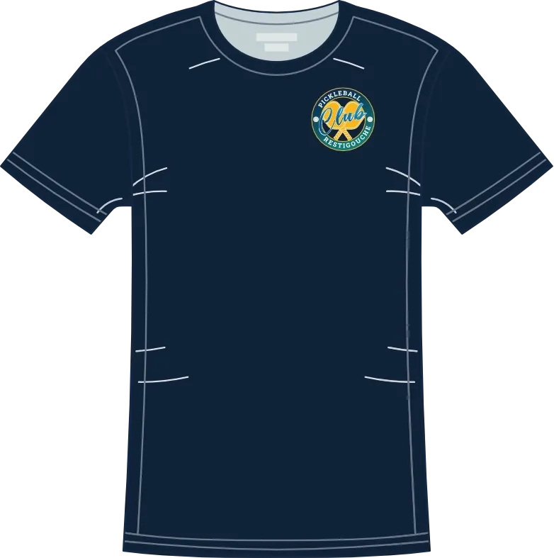Regular t-shirt in navy color